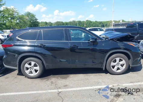 2021 Toyota Highlander Le from USA, damaged, VIN 5TDBZRBH3MS124451